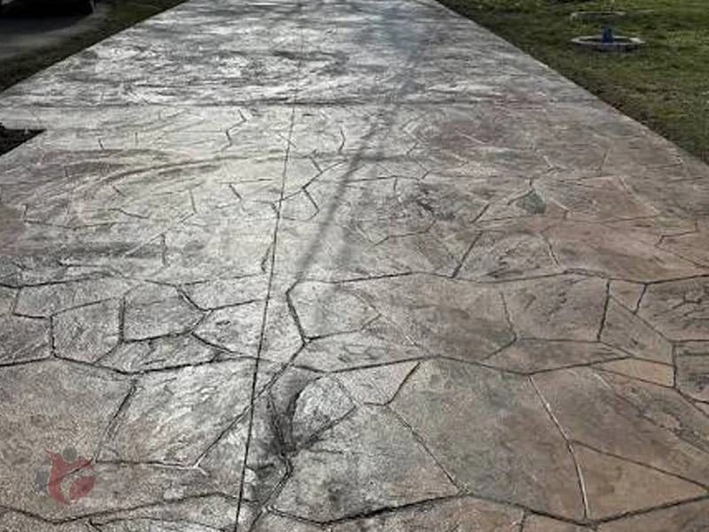 jasa pemasangan stamp concrete